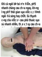 slide bài giảng thực hành cấp cứu người bị tai nạn điện 