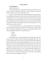 SKKN một số phương pháp dạy học tích cực nâng cao chất lượng giảng dạy phần ca dao – dân ca ở bậc trung học cơ sở 