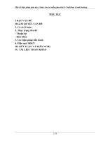 SKKN một số biện pháp giáo dục ý thức cho trẻ mẫu giáo nhỡ 4 5 tuổi bảo vệ môi trường 