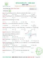 LIVESTREAM 21 06 đề dự đoán số 1 THẦY TÙNG TOÁN MOI 