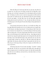 SKKN một số biện pháp giúp trẻ 4  5 tuổi hứng thú với hoạt động tạo hình trong trường mầm non 