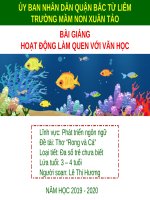 slide bài giảng thơ rong và cá 