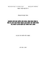 Luận án tiến sĩ y học: Nghiên Cứu Đặc Điểm Lâm Sàng, Hình Ảnh Cộng Hưởng Từ Kết Quả Phẫu Thuật Can Thiệp Tối Thiểu Điều Trị Thoát Vị Đĩa Đệm Cột Sống Thắt Lưng​