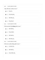 Hoc24h vn   thi thi online  bài 1 01  lý thuyết trọng tâm về ESTE (đề 1   CB) 