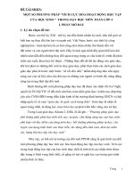 SKKN một số phương pháp tích cực hóa hoạt động học tập của học sinh trong dạy học môn toán lớp 4 