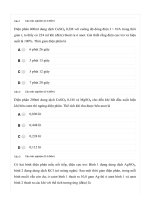 Hoc24h vn   thi thi online  bài 2 15  phương pháp giải bài toán điện phân (đề 3   NC) 