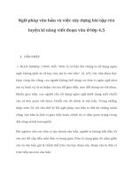 SKKN ngữ pháp văn bản và việc xây dựng bài tập rèn luyện kĩ năng viết đoạn văn ở lớp 4,5 