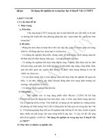 SKKN sử dụng thí nghiệm ảo trong dạy học lí thuyết vật lí THPT  