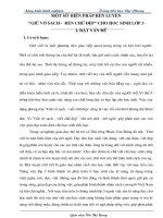 SKKN một số  biện pháp rèn luyện giữ vở sạch    rèn chữ đẹp cho học sinh lớp 3 