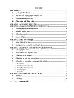 tiểu luận kinh tế lượng các nhân tố ảnh hưởng tới mức phát thải CO2 của việt nam giai đoạn 1983 2013 