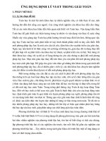 SKKN ứng dụng định lý vi et trong giải toán 