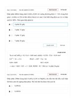 Hoc24h vn   thi online  bài 2 15  phương pháp giải bài toán điện phân (đề 3   NC) 