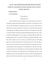 SKKN một số biện pháp phối hợp giữa nhà trường và gia đình để chăm sóc nuôi dưỡng giáo dục trẻ mẫu giáo 5   6 tuổi ở trường mầm non 