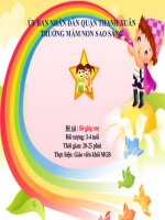 slide bài giảng khám phá bé giúp mẹ 