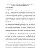 SKKN một số biện pháp giáo dục kĩ năng sống cho trẻ 3 4 tuổi ở trường mầm non hải thành 