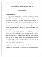 SKKN hướng dẫn học sinh thực hành từ loại tiếng việt 