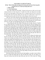 SKKN một số biện pháp xây dựng môi trường giáo dục lấy trẻ làm trung tâm trong lớp cho trẻ 5 6 tuổi tại trường mầm non 