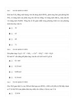 Hoc24h vn   thi thi online  bài 2 10  phương pháp giải bài toán dung dịch h+, NO3  (đề 1   CB) 