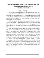 SKKN một số biện pháp nhằm nâng cao chất lượng khi dạy phép chia số thập phân cho học sinh lớp 5 