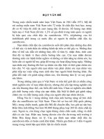 Luận án tiến sĩ y học: Chất lượng cuộc sống của nạn nhân, người nhà nạn nhân chất độc Dacam Dioxin và hiệu quả giải pháp can thiệp