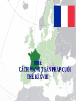 Bài 2 cách mạng tư sản pháp cuối thế kỉ XVIII (2) 