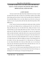 SKKN làm thế nào để nâng cao chất lượng cho trẻ mẫu giáo 5  6 tuổi làm quen với chuyện theo trương trình giáo dục mầm non mới 