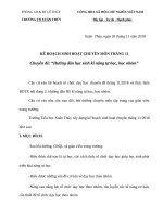 Chuyên đề hướng dẫn học sinh kĩ năng tự học, học nhóm 