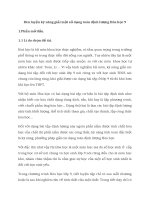 SKKN rèn luyện kỹ năng giải một số dạng toán định lượng hóa học 9 