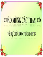 slide bài giảng chương i 8 tính chất của dãy tỉ số bằng nhau 