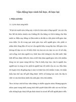 SKKN vận động học sinh bỏ học, đi học lại 