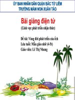 slide bài giảng vòng đời phát triển của ếch 