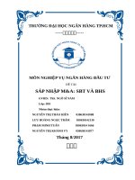 TIỂU LUẬN CÔNG TY mía ĐƯỜNG THÀNH THÀNH CÔNG và BIÊN hòa 