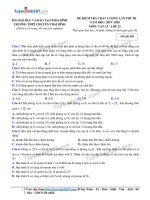 TS247 DT de thi thu thptqg mon vat li chuyen thai binh lan 3 nam 2020 co loi giai chi tiet  53331 1589791728 