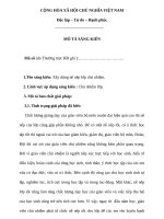 SKKN xây dựng nề nếp lớp chủ nhiệm 