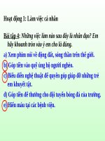 slide bài giảng tích cực tham gia các hoạt động nhân đạo 