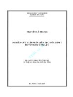 Nghiên cứu giải pháp liên tục hóa dầm 1 bê tông dự ứng lực 