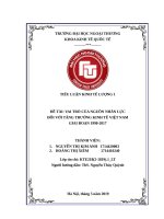 tiểu luận kinh tế lượng vai trò của nguồn nhân lực đến tăng trưởng kinh tế 