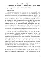 SKKN tích hợp nội dung giáo dục tư tưởng đạo đức hồ chí minh trong chương trình GDCD lớp 9 