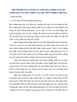 SKKN một số biện pháp chỉ đạo xây dựng môi trường giáo dục nhằm nâng cao chất lượng giáo dục trẻ ở trường mầm non 