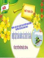 slide bài giảng vũ điệu của sắc màu (lớp 4) 