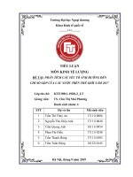 tiểu luận kinh tế lượng phân tích các yếu tố ảnh hưởng đến chỉ số GDP của các nước trên thế giới năm 2017 