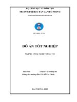 Đồ án tốt nghiệp ngành Công nghệ thông tin: Tìm hiểu QRcode và ứng dụng cho bài toán checkin tự động