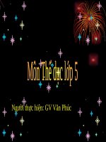 slide bài giảng động tác vươn thở tay   trò chơi dẫn bóng 