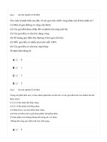 Đề 9  luyện tập các dạng bài tập thường gặp về cơ chế di truyền và biến dị   phần 1 