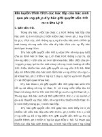 rèn luyện tính tích cực học tập của học sinh qua phương pháp dạy học giải quyết vấn đề địa lý 9 