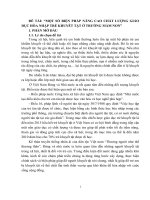 SKKN một số biện pháp nâng cao chất lượng giáo dục hòa nhập trẻ khuyết tật ở trường mầm non 