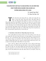 Vấn đề sở hữu đất đai và ảnh hưởng của nó đến việc phát triển nông nghiệp công nghệ cao ở đồng bằng sông Cửu Long