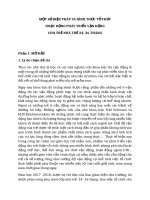 SKKN một số biện pháp và hình thức tổ chức hoạt động phát triển vận động cho trẻ nhà trẻ 24 26 tháng 