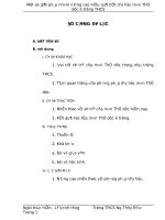 SKKN một số giải pháp nhằm nâng cao hiệu quả tiết dạy học môn thể dục ở trường THCS 