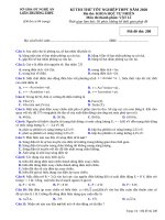 THI THỬ TN 2020 LIÊN TRƯỜNG 208 